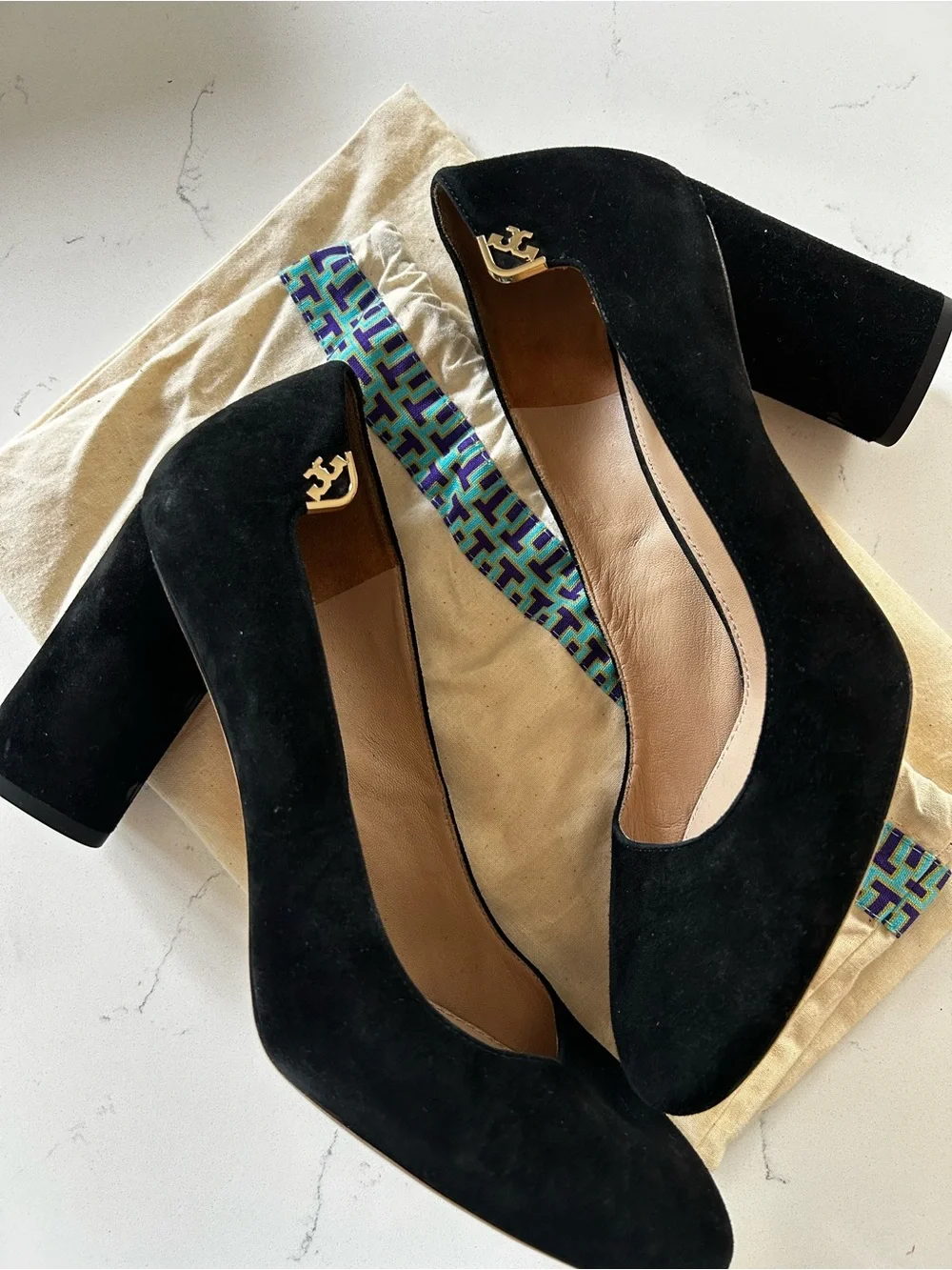 Tory Burch Elizabeth heels/pumps black size 9